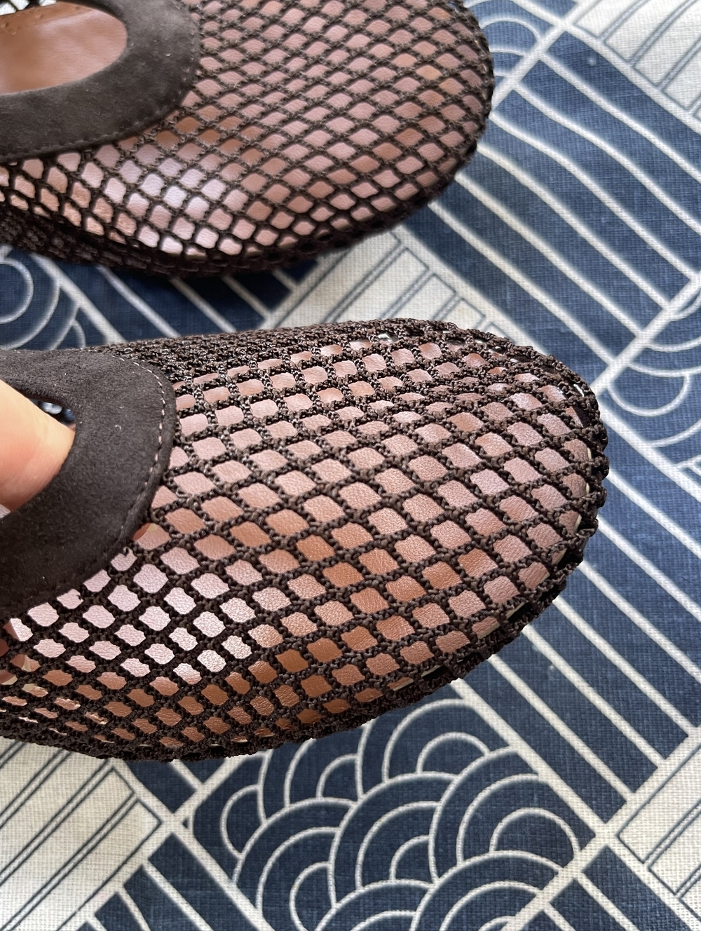 Alaïa Ballet Flat in Brown - Picture 3 of 6